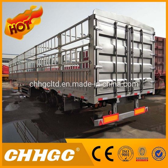 Wholesale Price Alum Alloy Bulk Cargo Side Wall Fence Stake Box Truck Semi Trailer Customization image 4
