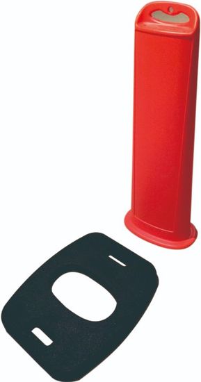 Reflective Road Cone Rubber Base Safety 30lbs American Market image 2
