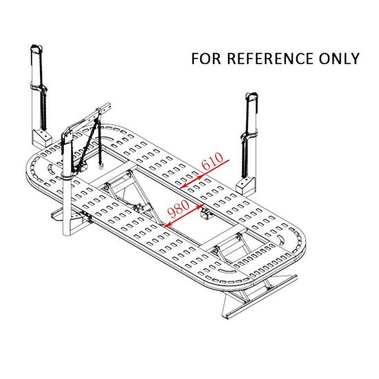 Car Body Collision Repair System Auto Body Frame Pulling Machine Chassis Straightening Machine image 5