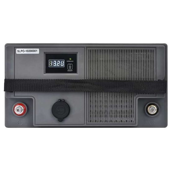 LiFePO4 Deep Cycle Battery 12V 100ah 200ah RV Camper Battery Caravan Battery Marine Fishing Boat LiFePO4 Battery Pack with LED Display and USB Interfaces image 2