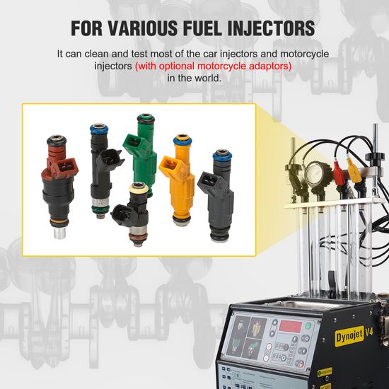 Od-Hoffwin Dynojet V4 Fuel Injector Cleaner and Tester Auto Diagnostic Injector Cleaner image 5