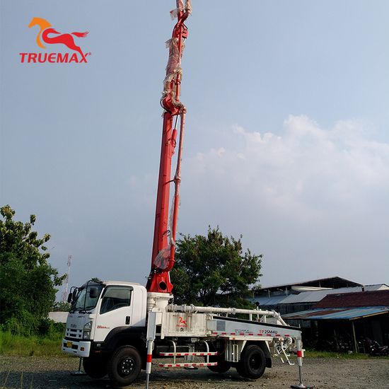 Truemax Heavy Duty Concrete Machinery Tp25m4 Concrete Truck Mounted Boom Pump image 2