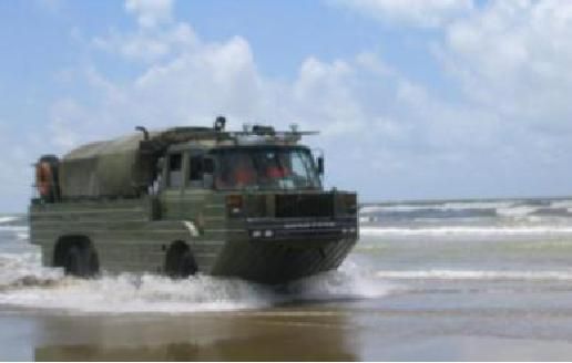 Rubber Truck ATV Utility 6× 6 All Terrain Vehicle Amphibious Rescue Engineering Vehicle Truck image 3
