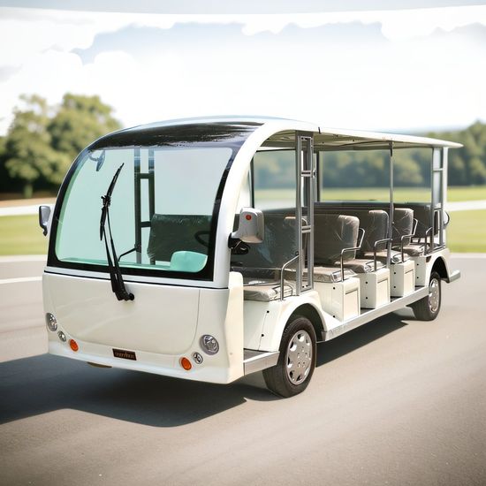 Marshell 23 Seat Tour Tourist Sightseeing Bus Airport Battery-Powered Customized Sightseeing Bus Sightseeing Car New Energy Sightseeing Car image 4