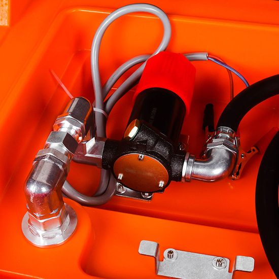 220L/480L Plastic Poly Small HDPE Chemical Storage Equipment Portable Fuel Gas Tank image 6