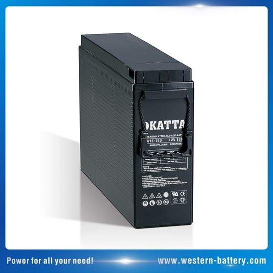 FTA12-80 VRLA Lead Acid Front Terminal Telecom Standby Battery 12V 80ah image 5