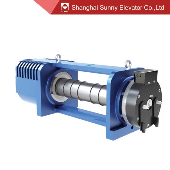 Permanent Magnet Synchronous Gearless Traction Machine Motor image 5