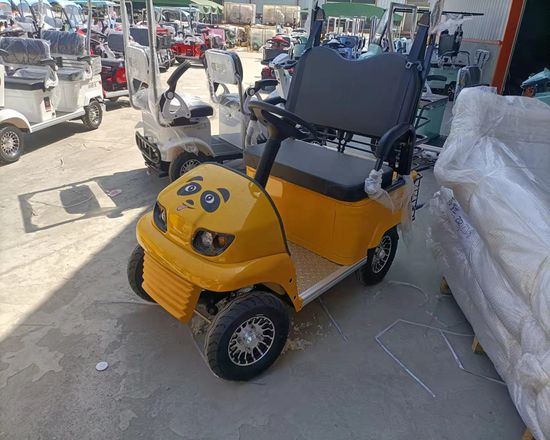 Scenic Sightseeing Car Electric Scooter Supports Code Scanning System Property Viewing Car Small Train Park Campus Scooters image 3