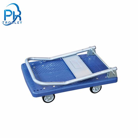 Transport Flat Hand Wagon Collapsible Retail Cart with Wheels image 2
