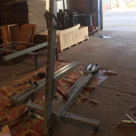Auto Body Collision Repair Frame Pulling Machine Car Chassis Straightening Bench image 3