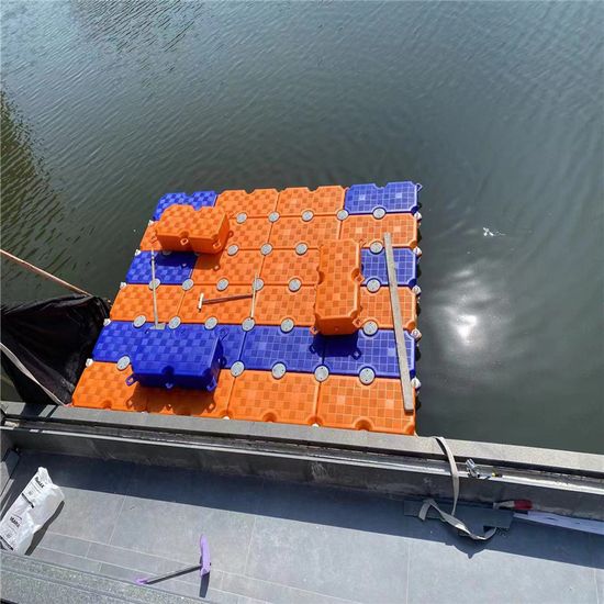 Stable Modular Floating Dock with High Buoyancy for Sea Water image 4