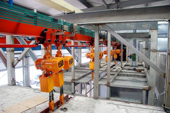 Ce Certificate 7.5 Ton Double Speed Electric Chain Hoist with Hook image 6