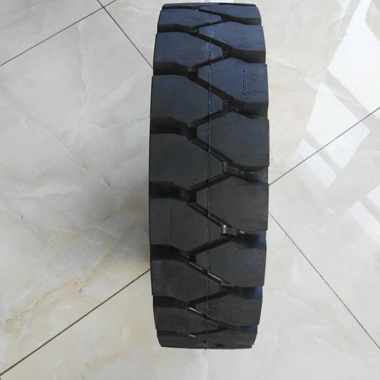 Anygo Brand 7.00-12 Xz01 Solid Tyres, Pneumatic Solid Tyre, Solid Resilient Wheels for Forklift image 5