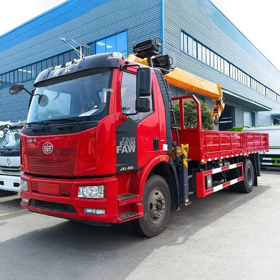 Heavy-Duty Mobile Hydraulic Truck Crane with Custom Jib Options image 2
