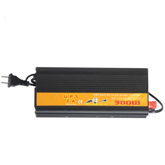 12V 110V Modified Sine Wave Power Inverter 300W with UPS and Charger function image 4