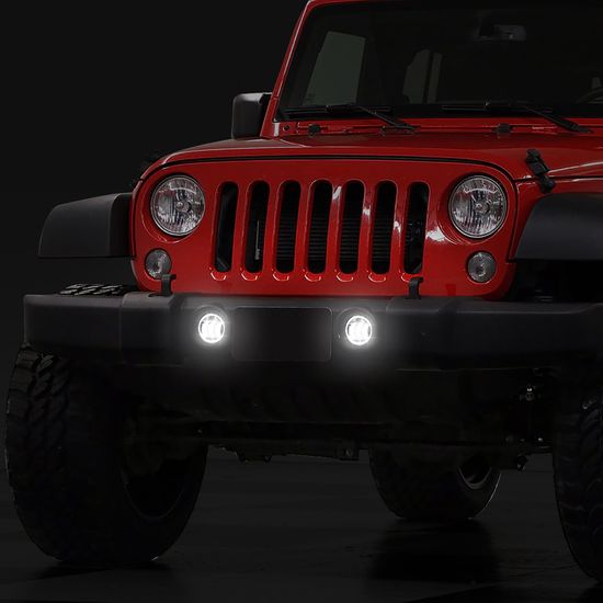 30W 4 Inch LED Car Fog Lamp Auto Fog Light Yellow LED Front Light for Toyota Jeep Wrangler Pickup image 6