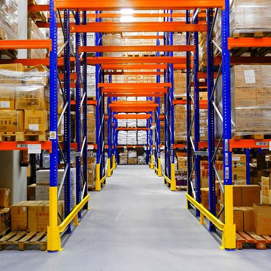Interlock Metal Steel Heavy Duty Pallet Racking for Industrial Warehouse Storage System image 2