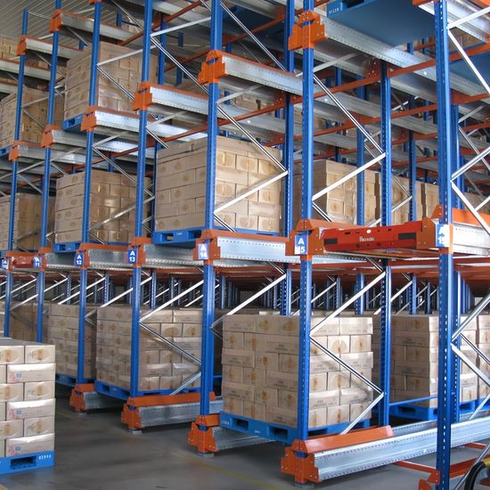 Industrial Intelligent Warehouse Storage Radio Shuttle Racking System image 3