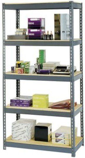 Shelf Storage Unit Rivet Shelving Storage Racking image 4