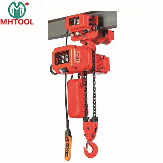 7.5ton Anti-Explosive Electric Chain Hoist with Electric Trolley image 2