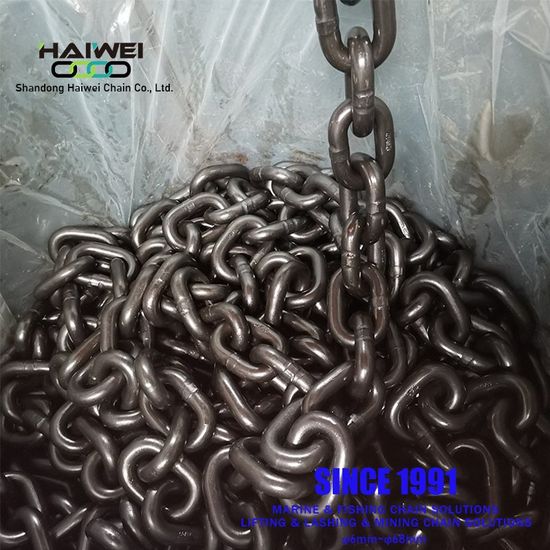 Top Quality DIN766 Lifting Link Chain Made in Chinese 30 Years Factory Direct Sale image 4