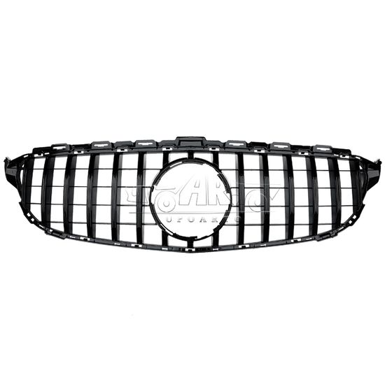 Auto Parts for Benz C Class W205 Gtr Style Front Grille (Without Camera Hole) 2015-2018 image 2