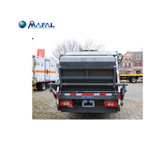 China Secondhand Foton Small 115 Horsepower 4X2 Compressed Garbage Truck on Sale image 5