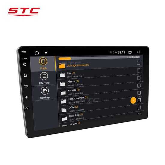 Universal Slim Body Android 10.0 10 Inch Rearview Camera Full Touch HD Screen Car DVD Player image 4