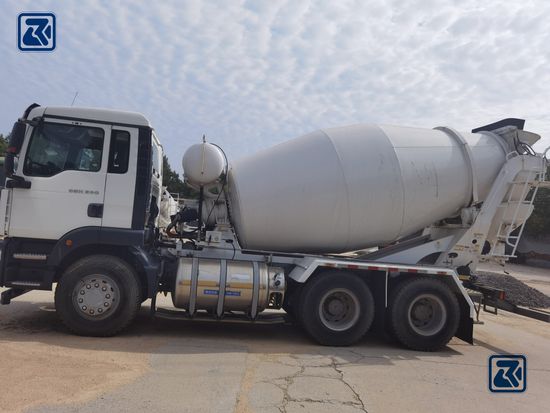 Sinotruk Sitrak/HOWO/HOWO Tx 6X4 12cbm Concrete Mixer Truck Transportation Trucks image 5