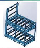 2024 New Mode Manual Control Drawer Type Glass Storage System Fro Raw Glass Sheet image 6