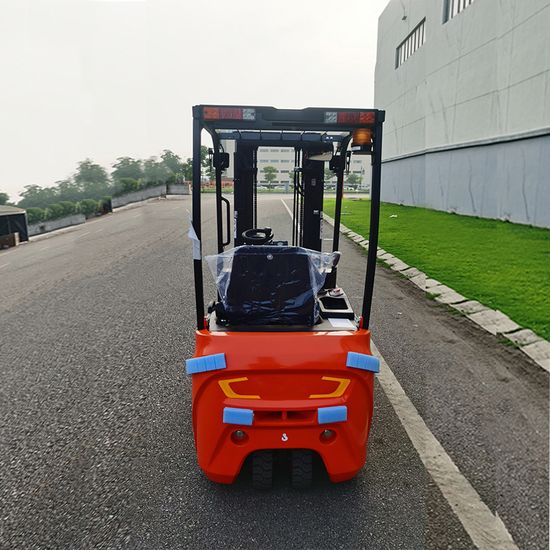 Electric Forklift Fe3r12e Stacker High Lift Truck with Three Supports, Seat Mounted Balance Weight, 1.5 Ton Battery Lift Forklift image 3
