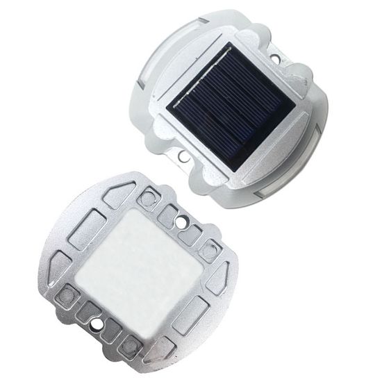 2024 New Solar Powered LED & Road Stud Integrated Roadside Pavement Direction Marker Multiple Intermittency Stud image 4