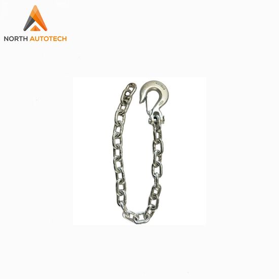 16.2K Capacity Safety Chain with Clevis Hook for RV Trailer image 3