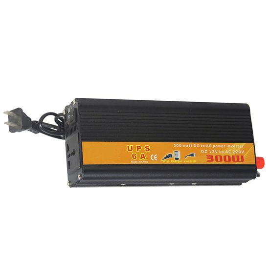 12V 110V Modified Sine Wave Power Inverter 300W with UPS and Charger function image 5