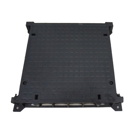 En124 CE Certification F900 Manhole Cover Ductile Cast Iron Airport Runway Manhole Cover image 4