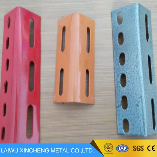 Slotted Angle Storage Racks / Powder Coated Slotted Angle Bars image 5
