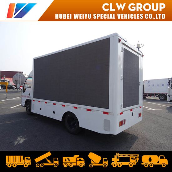LED Advertising Truck P4 P5 P6 Outdoor Full Color Display Screen Mobile Stage Advertising Billboard Vehicle image 3