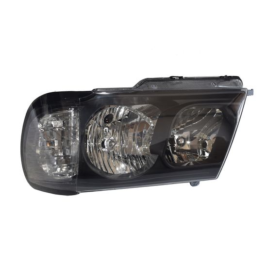 Pair Angel Eye Headlights Projector Fit for Toyota Landcruiser 100 Series 01/1998-04/2005 image 2