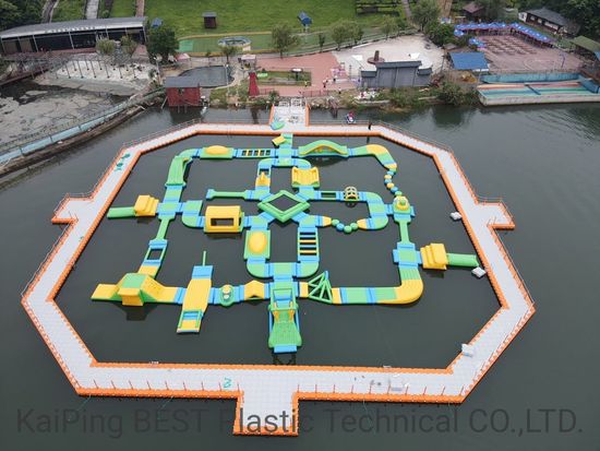 HDPE Modular Floating Dock Platform Anti Wave in The Sea image 6
