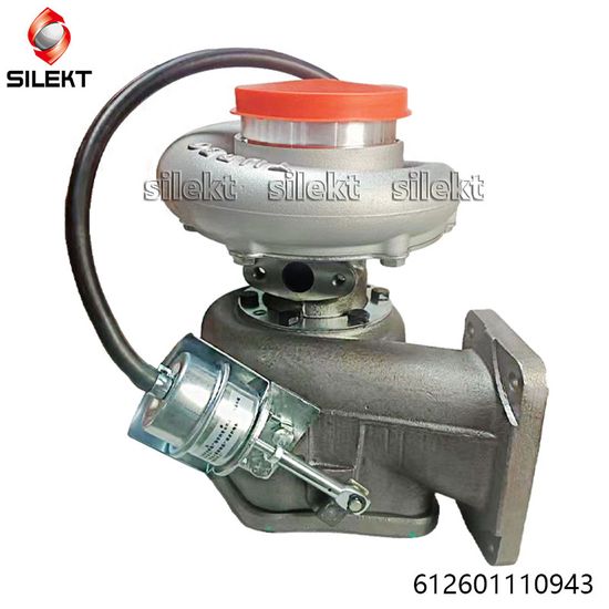 Truck Engine Parts Turbocharger 612601110943 Supercharger Assembly Gt45 Weichai Diesel Sinotruk HOWO image 2
