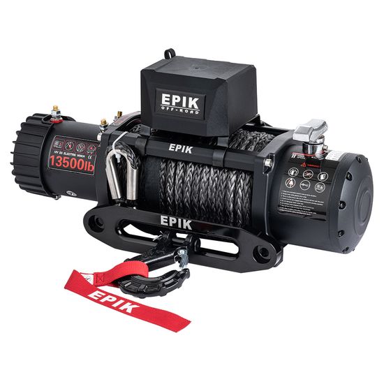 4X4 Electric Winches 13500lb for 4WD SUV Recovery with Wireless Remote image 2