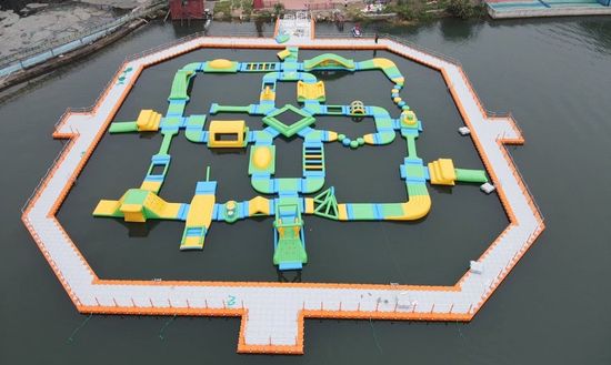 Floating Dock Pier Jetty Platform Made of Plastic Pontoon image 3