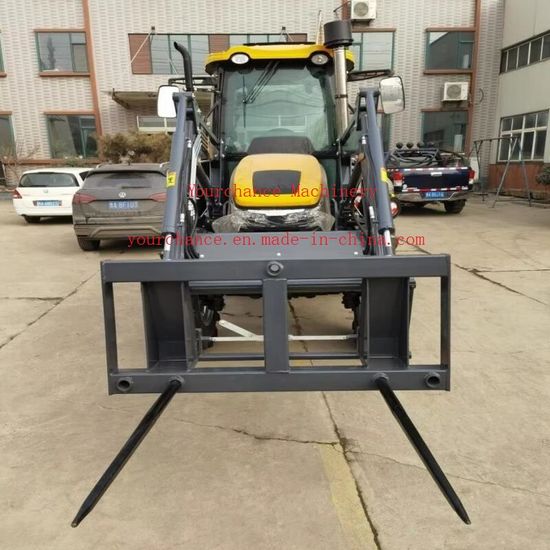 Bf05b Excellent Working Performance Tractor Front Bale Fork in Reated Load 200kgs Tine Length 600-800mm image 2
