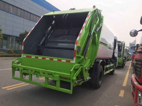 China Wholesale Price 200HP 16cbm Compression Garbage Collector Truck image 4