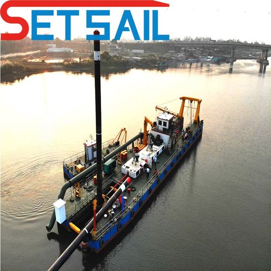 6000m3/Hr Sand Cutter Dredger Machine for Mud Dredging Equipment image 2