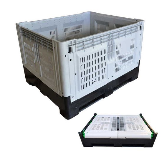 Wholesale Foldable Plastic Boxes Plastic Tray Boxes Hard Plastic Foldable Containers image 2