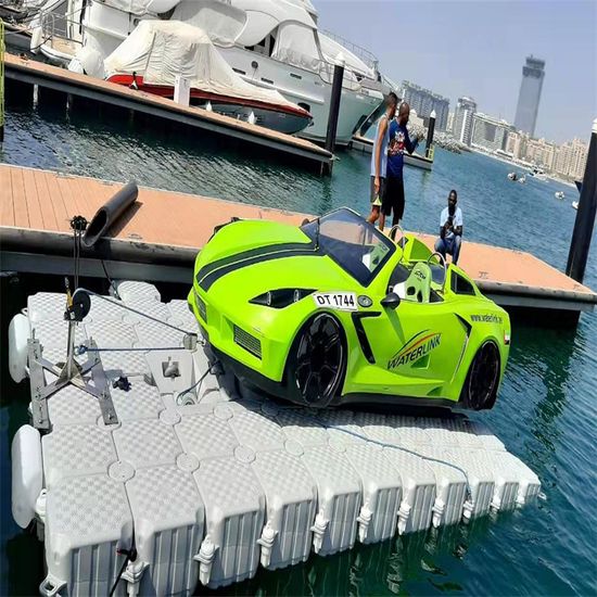 Customized Colorful Floating Pontoon Dock with Different Sizes image 5