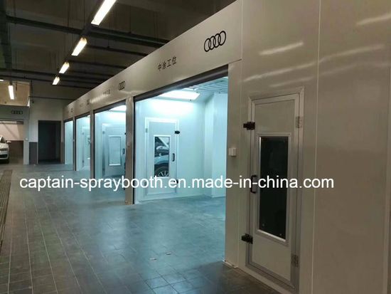 Spray Booth with Infrared Lamp Heating From China Factory image 4