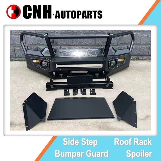 Steel Bullbar Rear Step Bumper for D-Max 2020 2021 D′max image 4