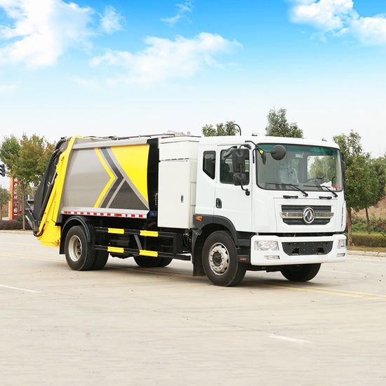 Medium Type Dongfeng Waste Compactor 13 Cbm Collection Compression Garbage New Energy Truck in China image 6